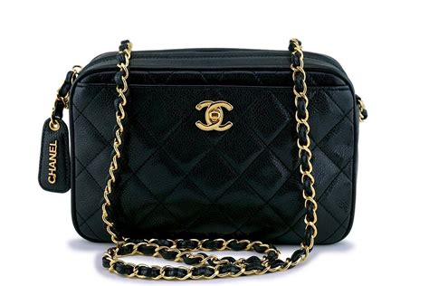 chanel vintage cc camera bag|best vintage chanel bags.